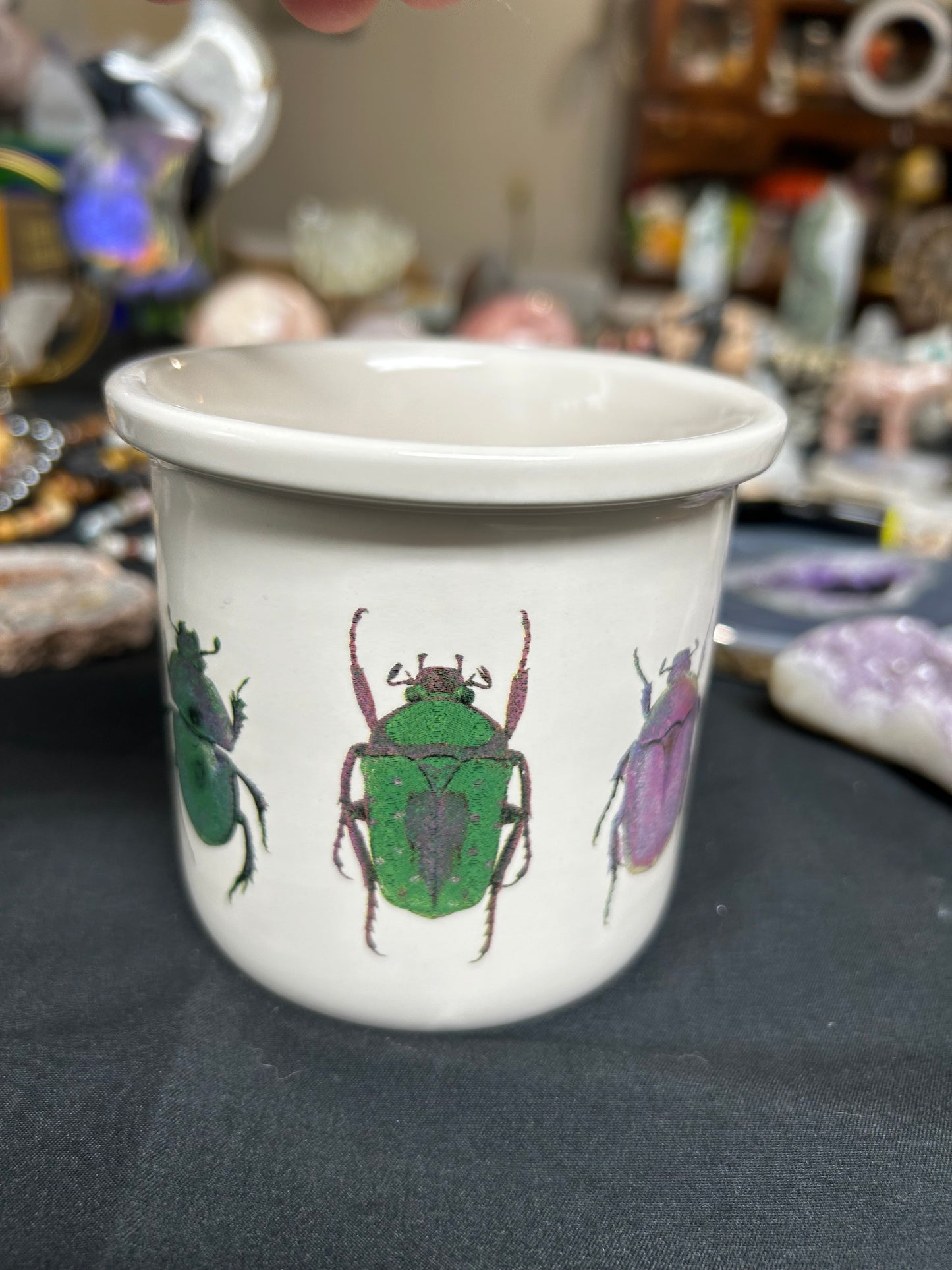 Ceramic Beetle Coffee Mug