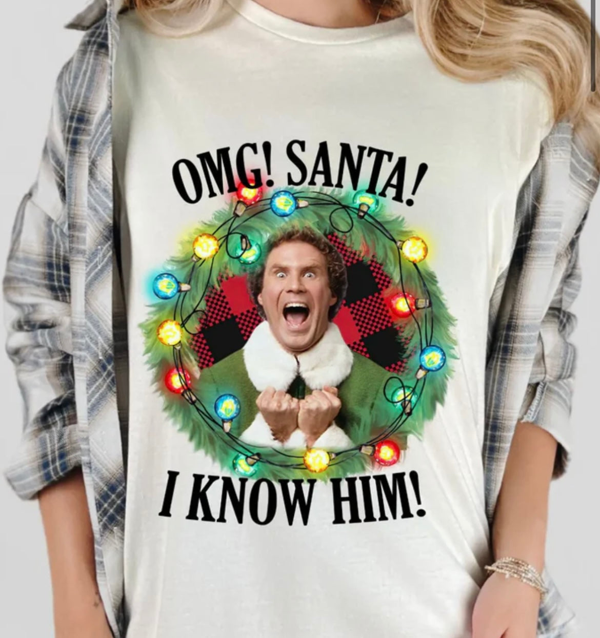 OMG SANTA I KNOW HIM