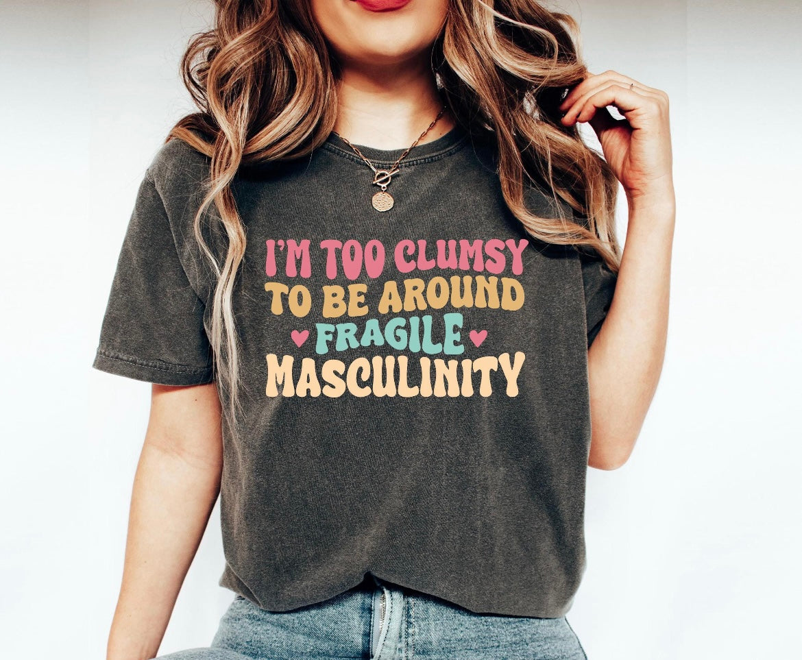 I’m too clumsy….