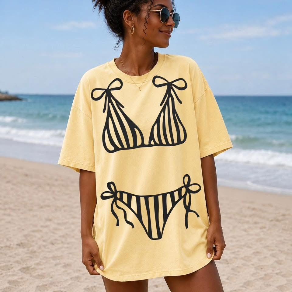 Oversized Swim Cover Tee