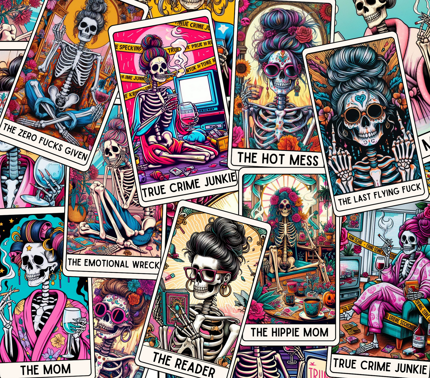 Sarcastic Mama Tarot Card Tumbler