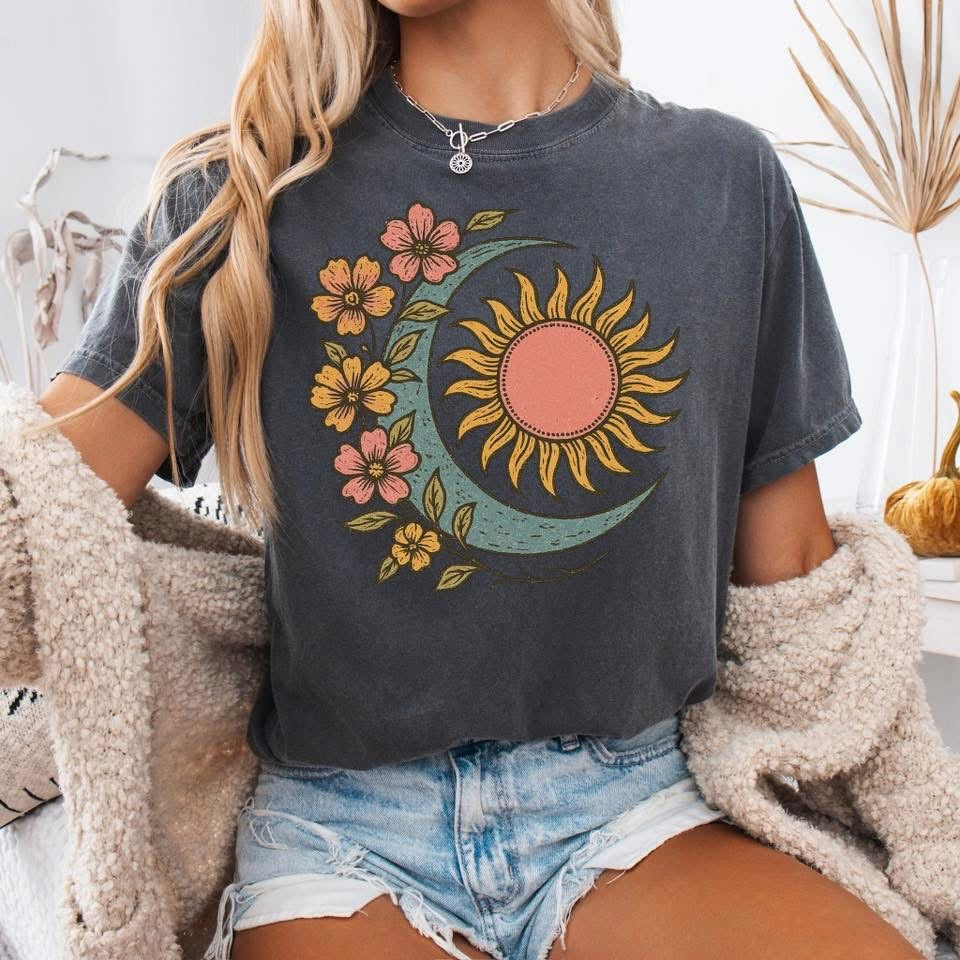 Boho Moon & Sun