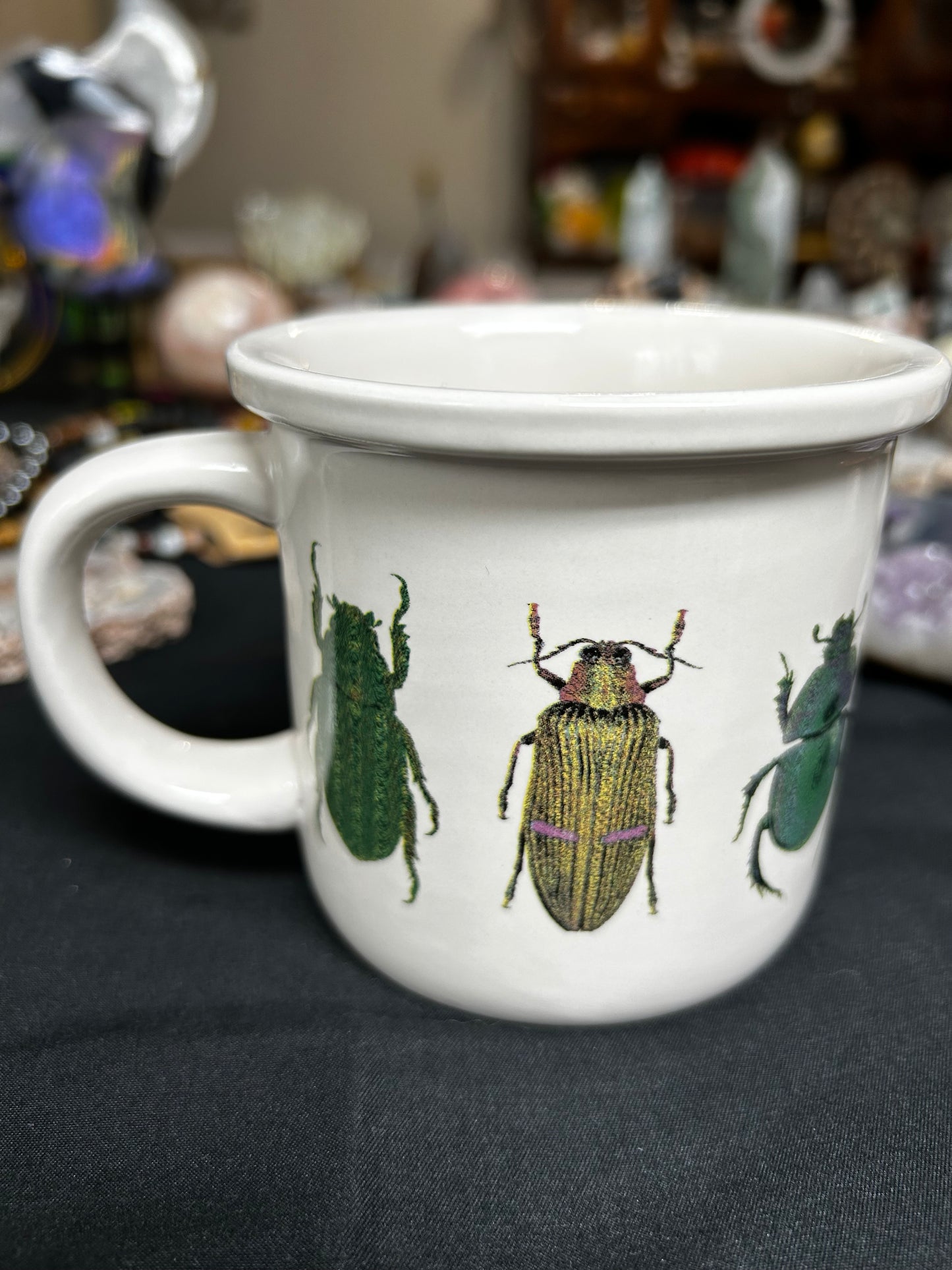 Ceramic Beetle Coffee Mug