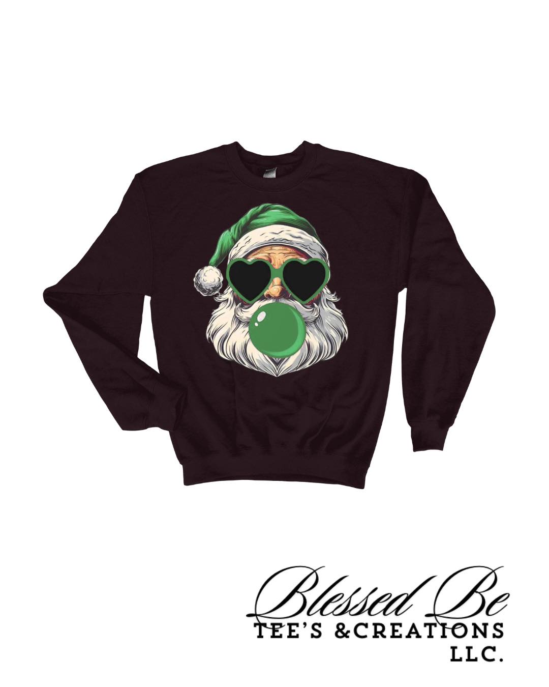 Green Santa Crewneck2