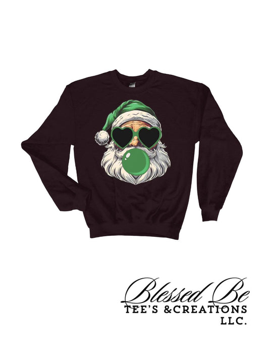 Green Santa Crewneck2