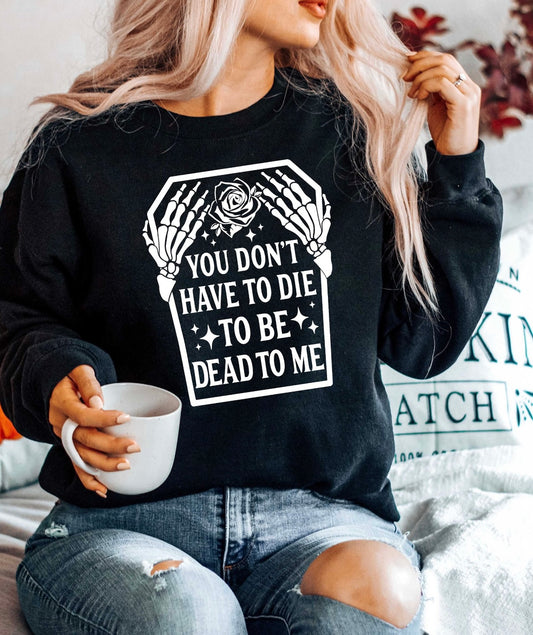 You Don’t have to die….