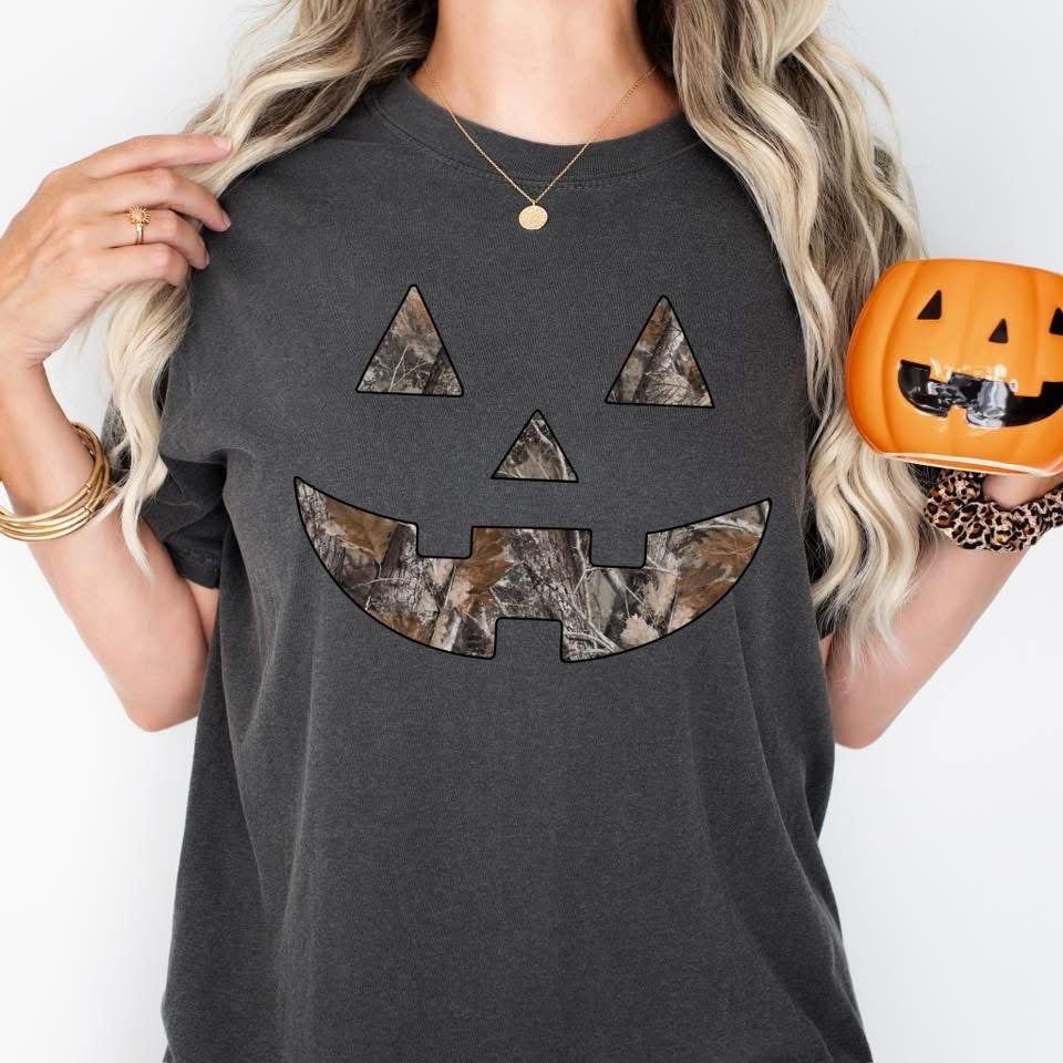 Camo Jack O' Lantern