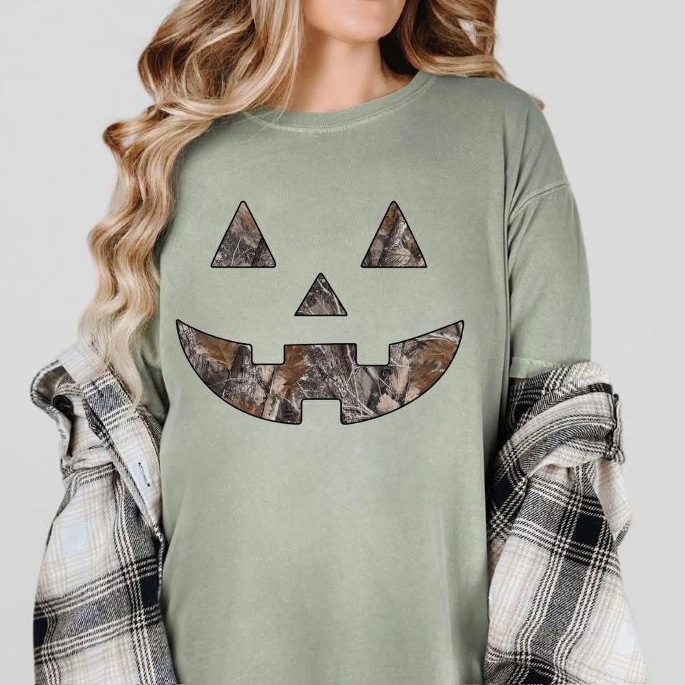 Camo Jack O' Lantern