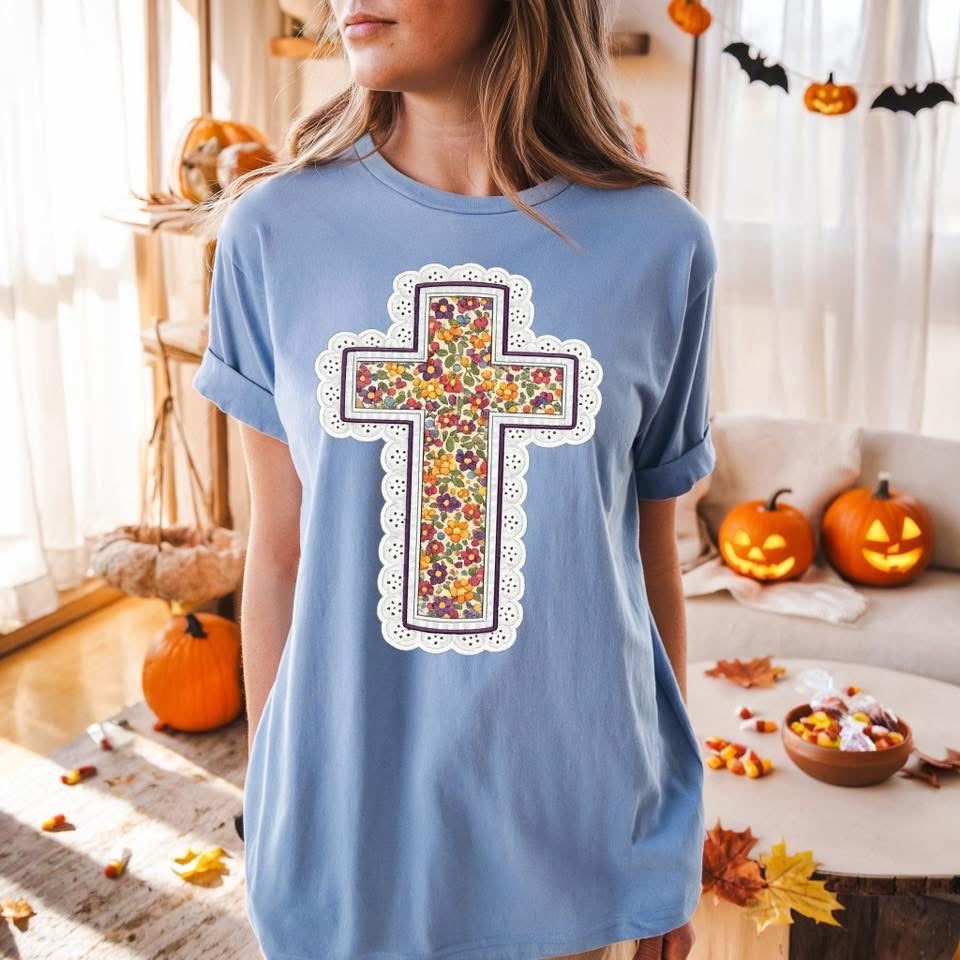 Floral Cross