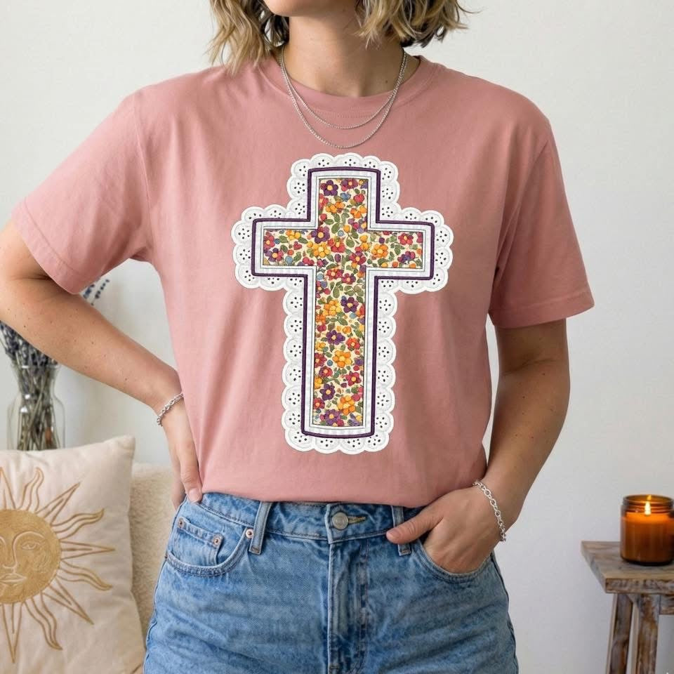 Floral Cross