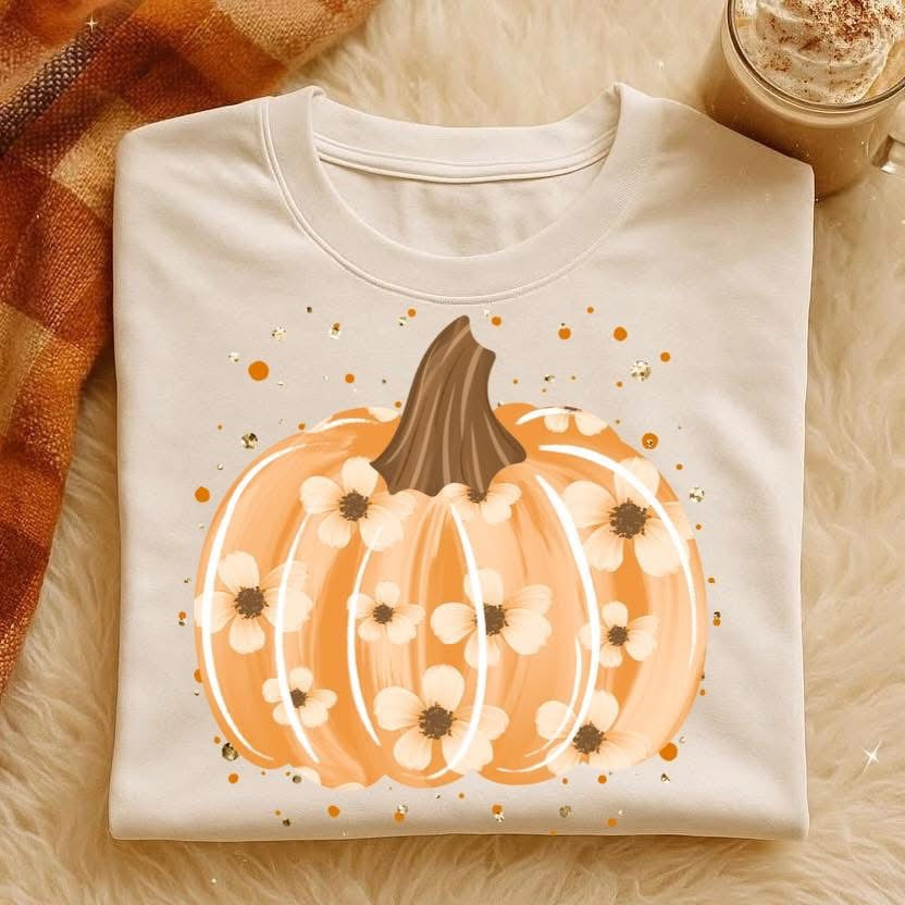 Floral Pumpkin