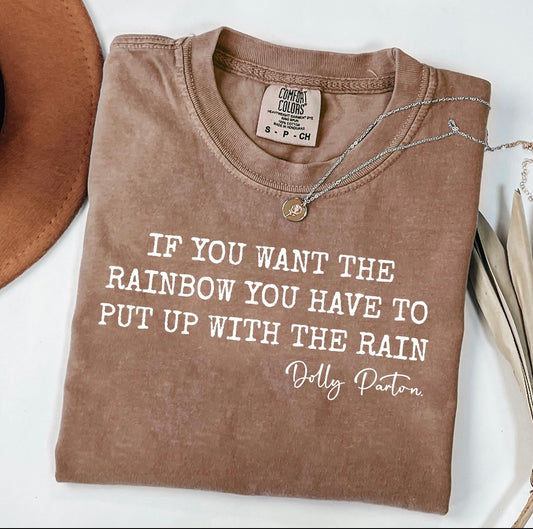 If You Want The Rainbow....