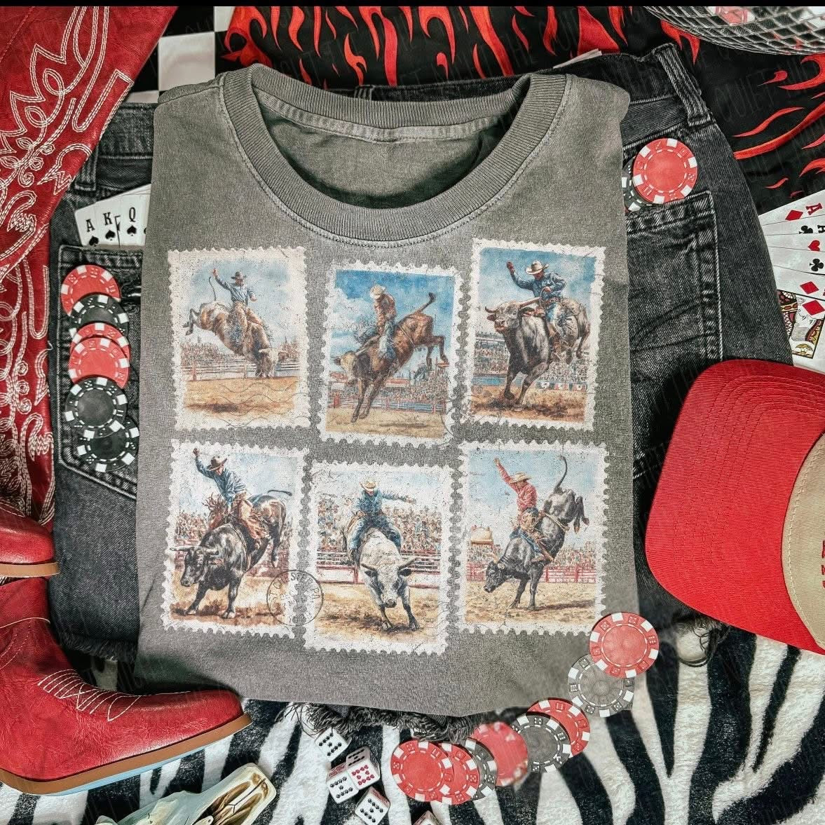 Buckin Bronco Tee
