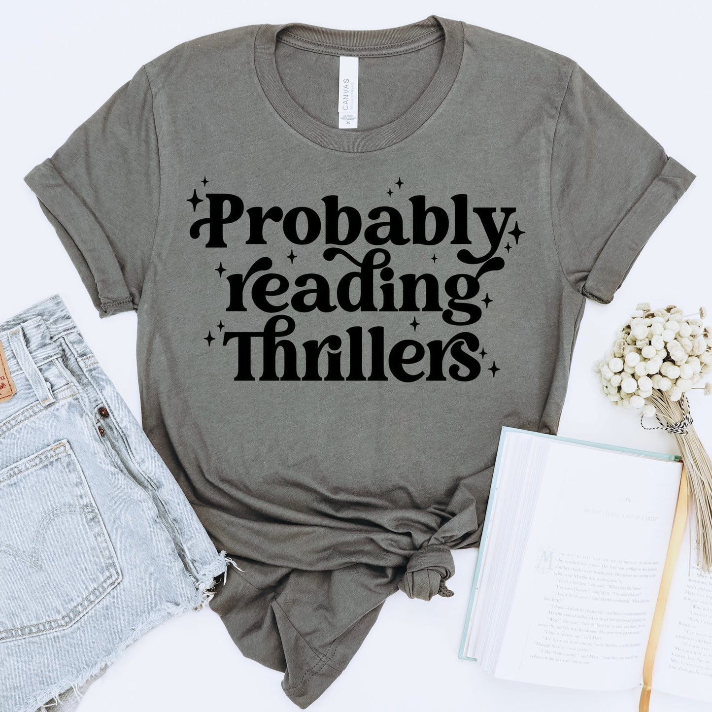 Probably Reading Thrillers