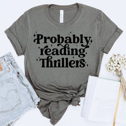 Probably Reading Thrillers