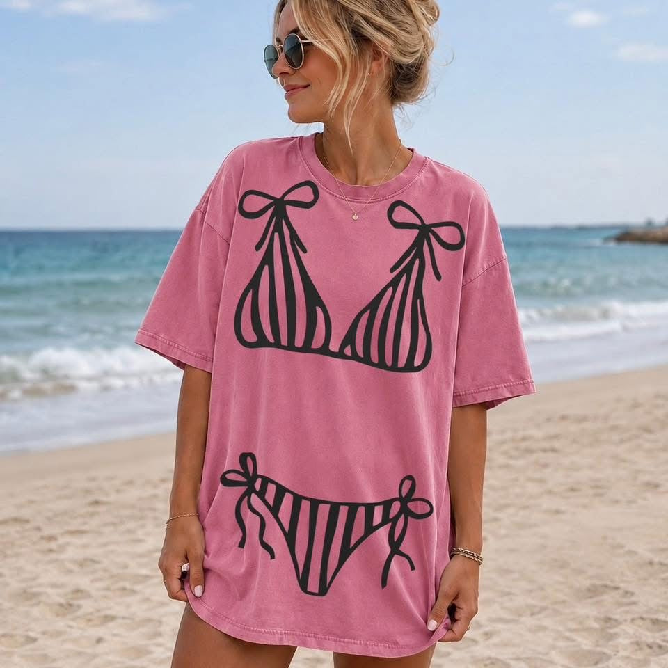 Oversized Swim Cover Tee