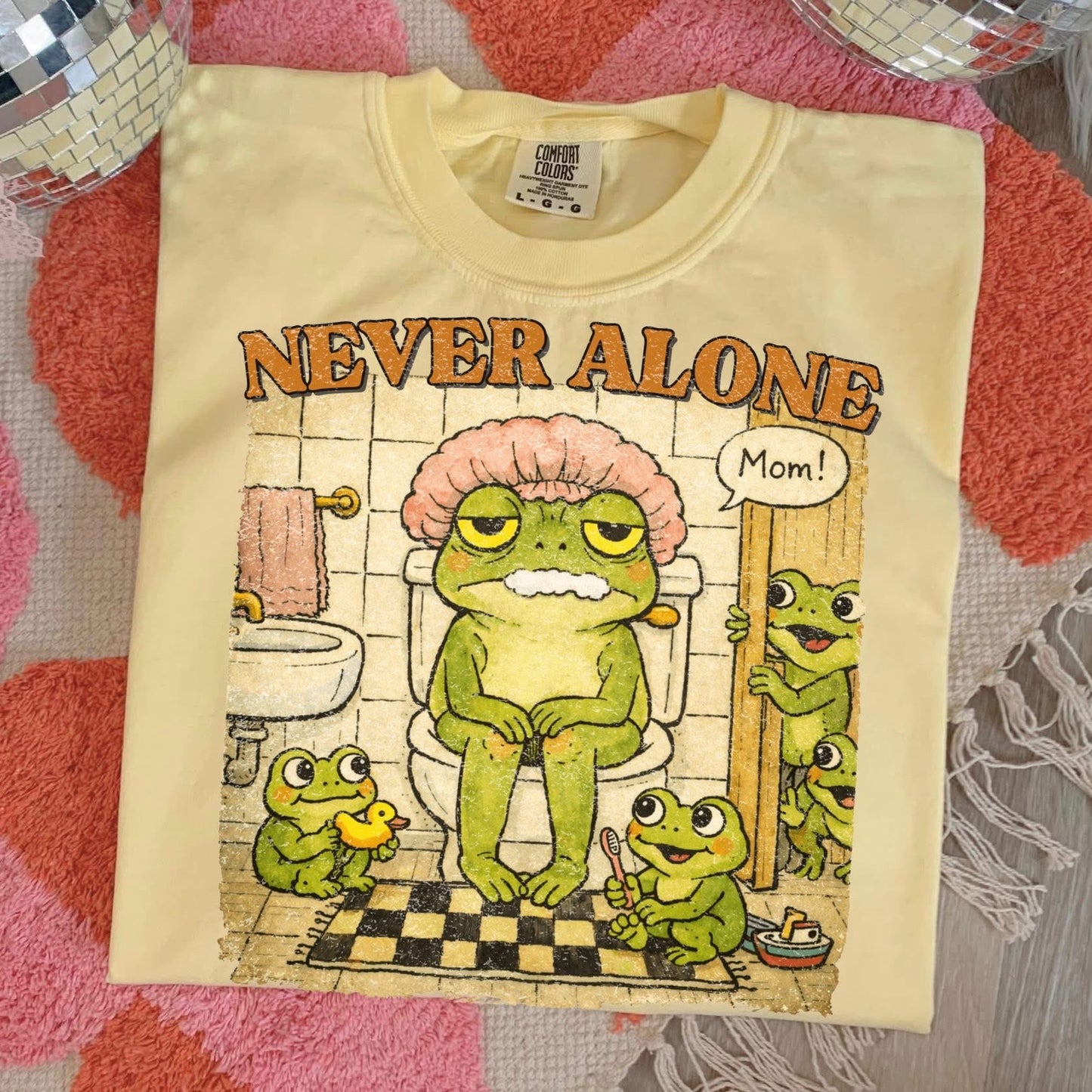 NEVER ALONE
