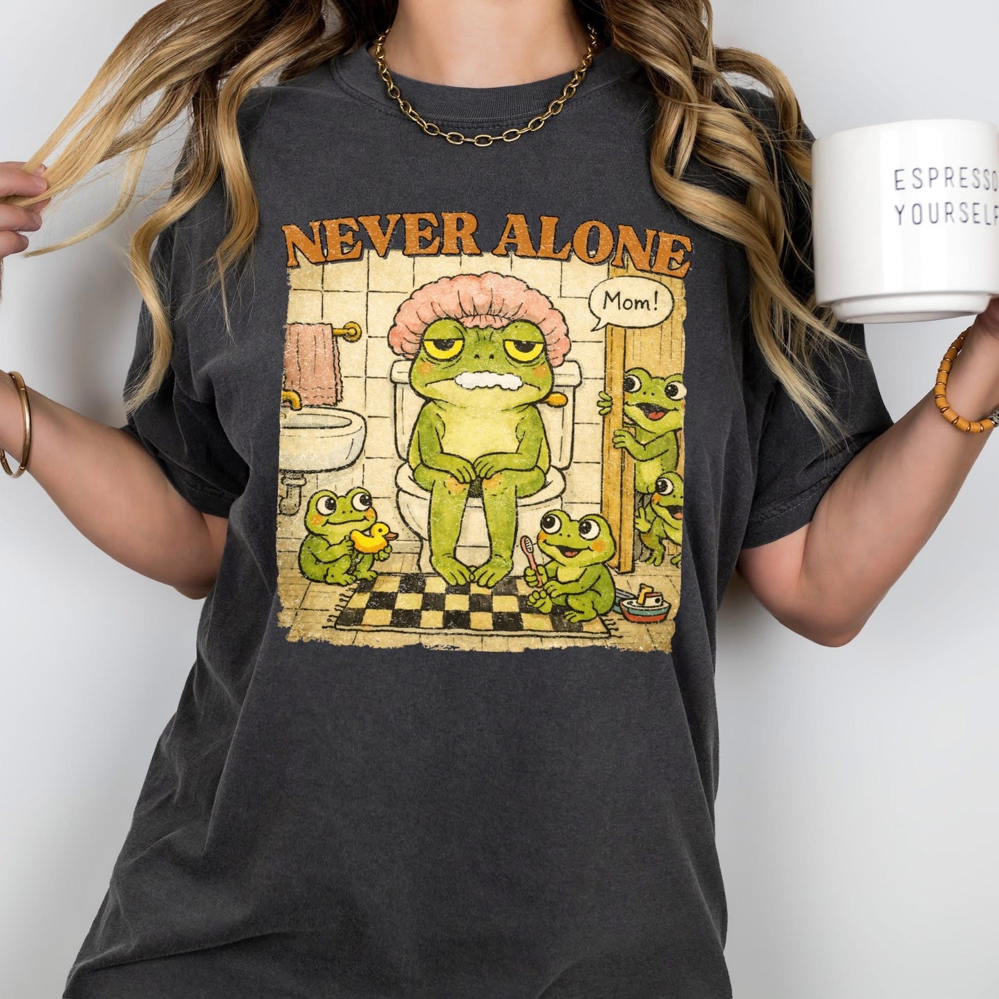 NEVER ALONE