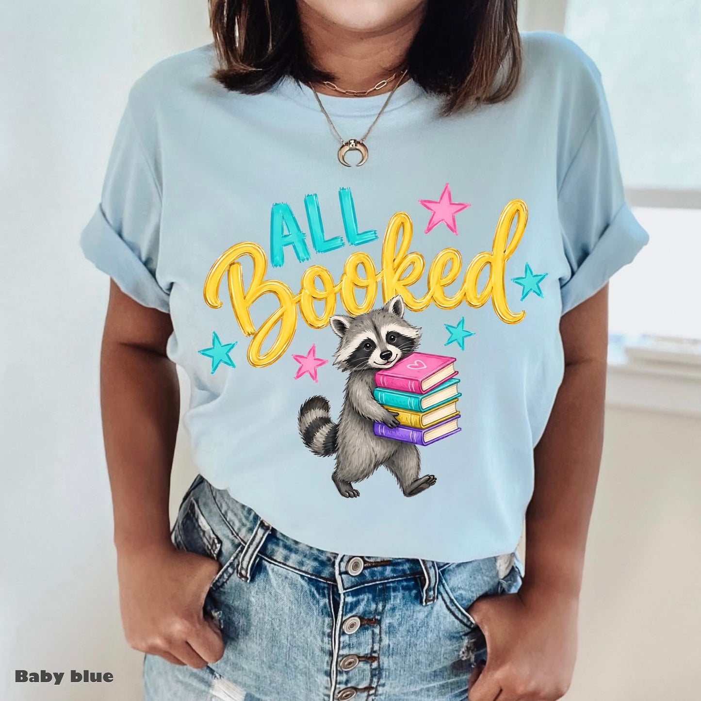 All Booked Raccoon