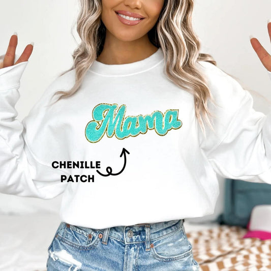 Chenille Mama Crewneck