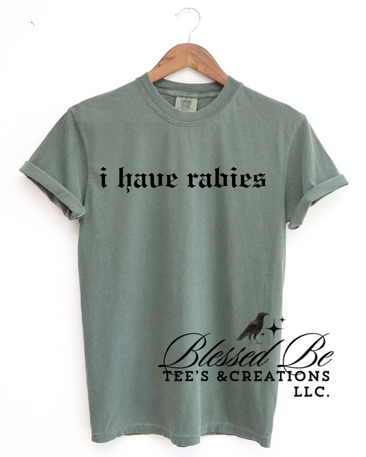 i have rabies