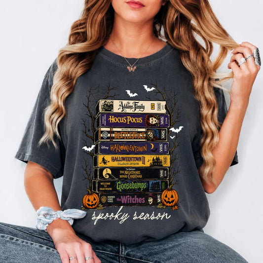 Spooky VHS Tape Tee