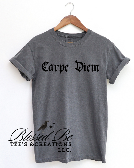 Carpe Diem Time Waits For No Man Tee