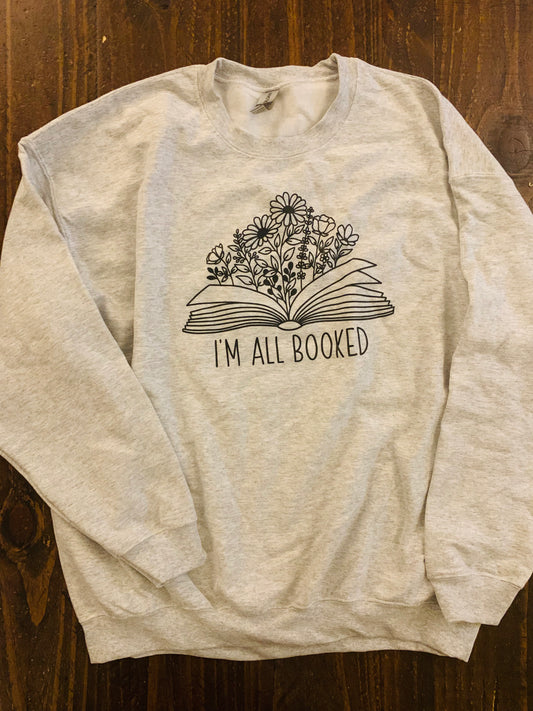 All Booked Crewneck