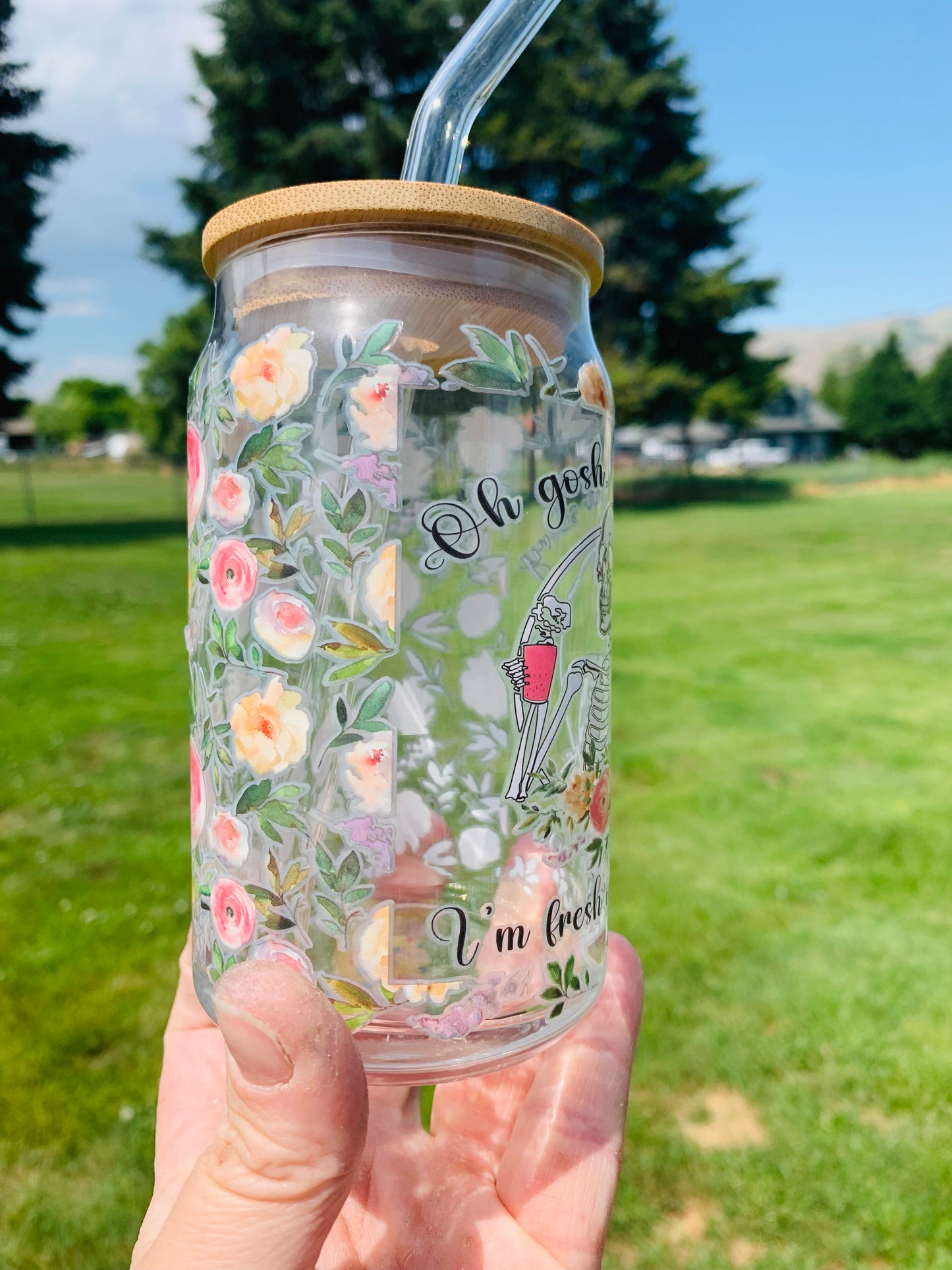 16 oz Glass Libby Cup