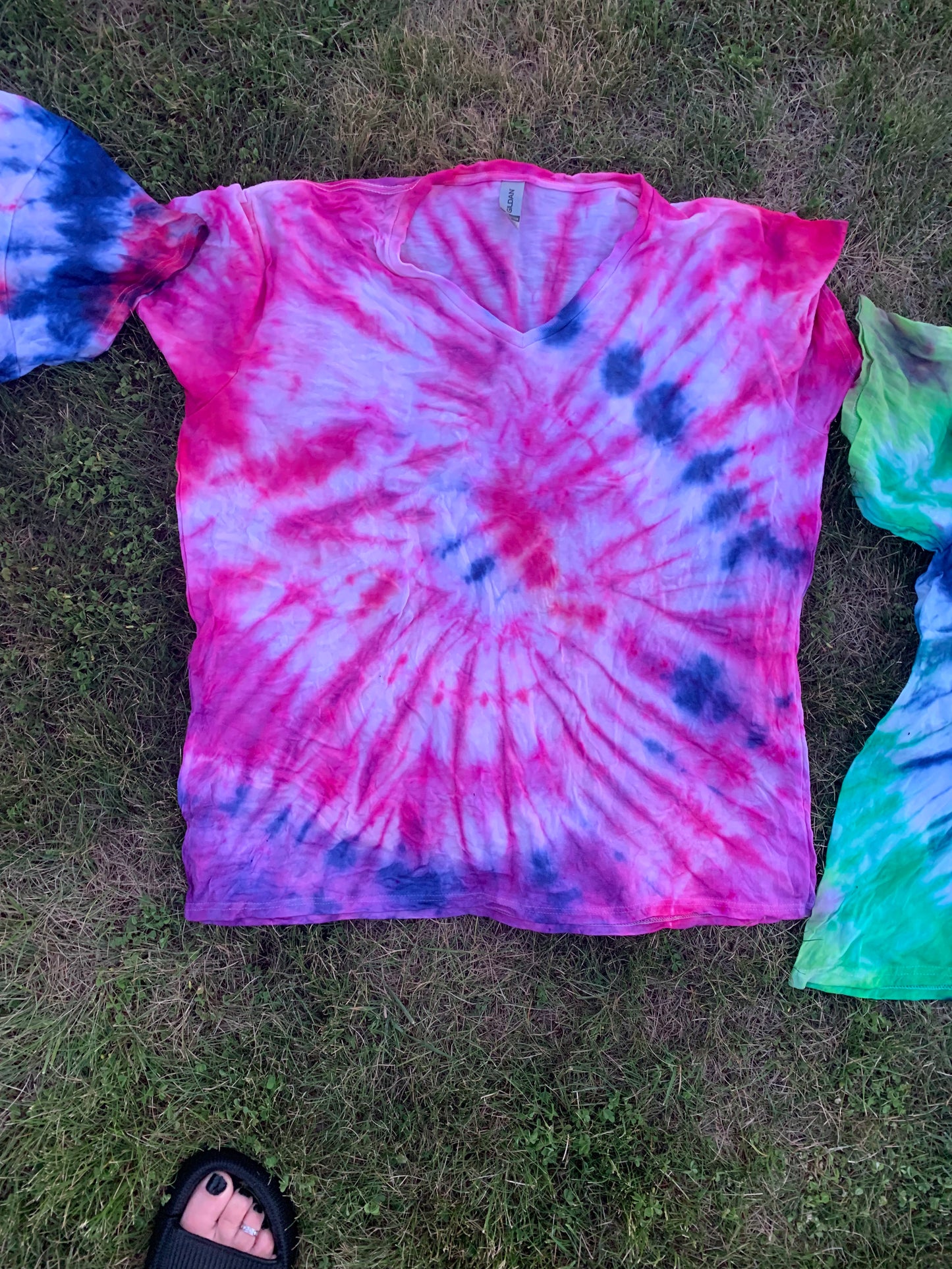Various Tie Dye Shirts