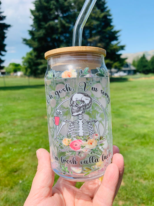16 oz Glass Libby Cup