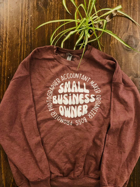 Small Business Crewneck